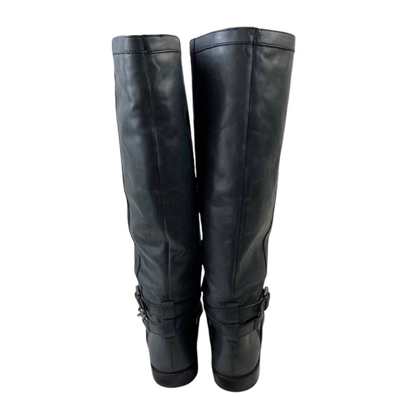 Coach Tall Marlena Leather Knee High Riding Boots 9.5 - Picture 6 of 11